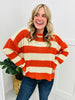 Seasonal Stripes Sweater- Multiple Colors!