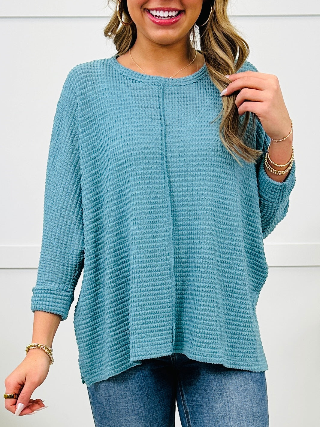 DOORBUSTER! The Breezy Bliss Top- Multiple Colors!