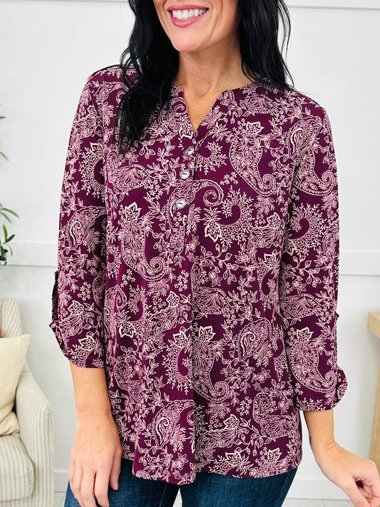 Lost In The Print Top