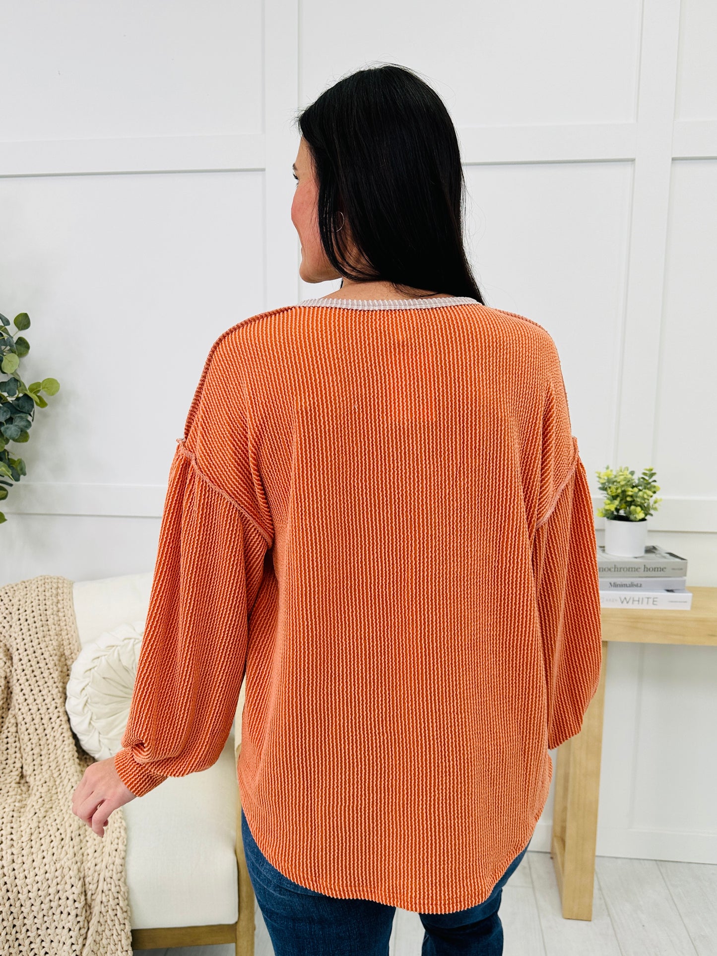 Sundown Stroll Top In Spice