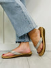 Radiance Rise Flip Flops In Champagne