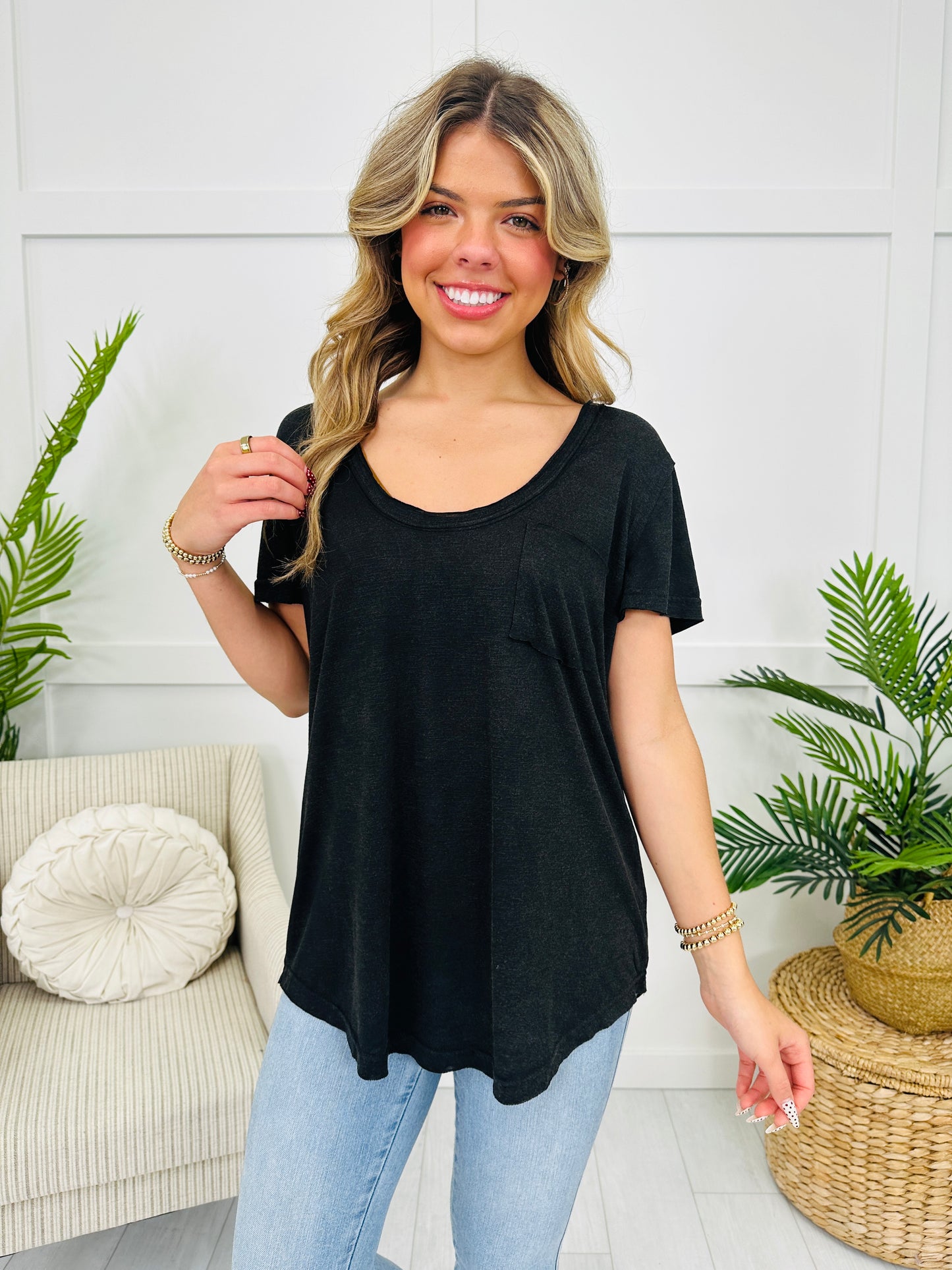 Modern Essential Top- Multiple Colors!