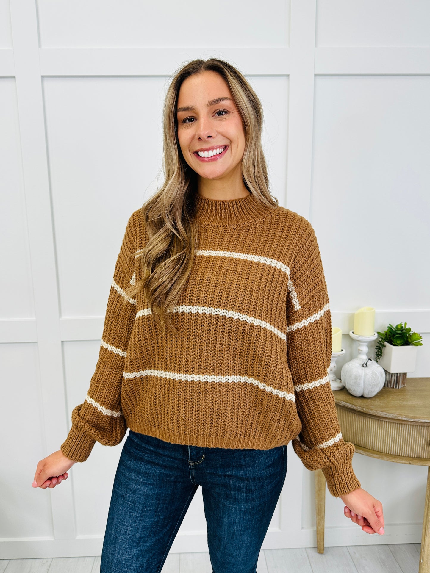 Made Our Own Light Sweater In Deep Camel