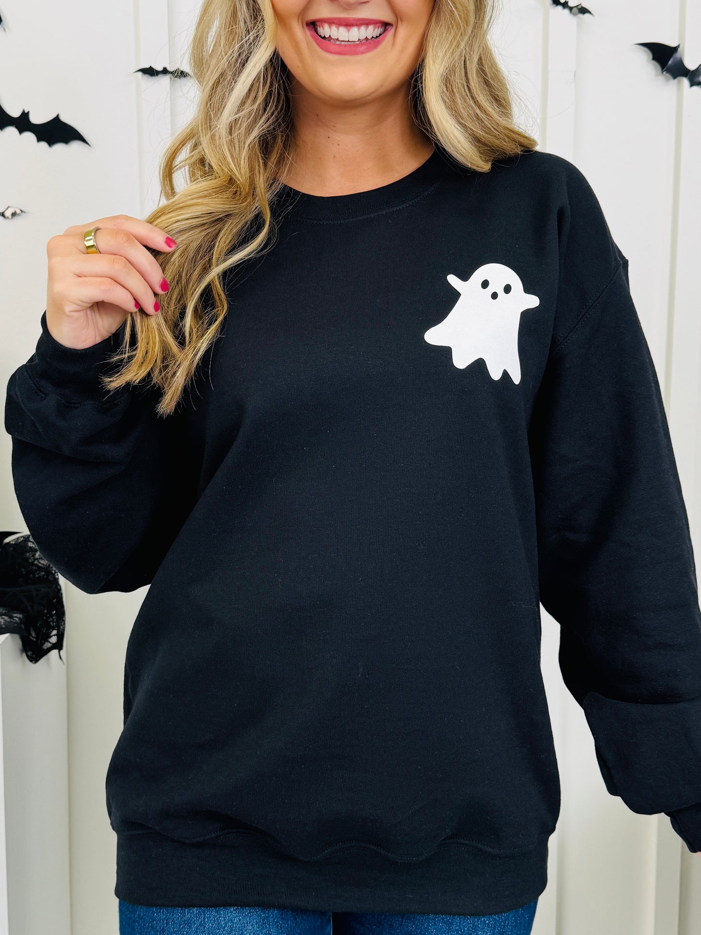 Stay Spooky Graphic Crewneck Sweatshirt