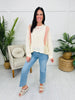 Layered Petals Top in Cream
