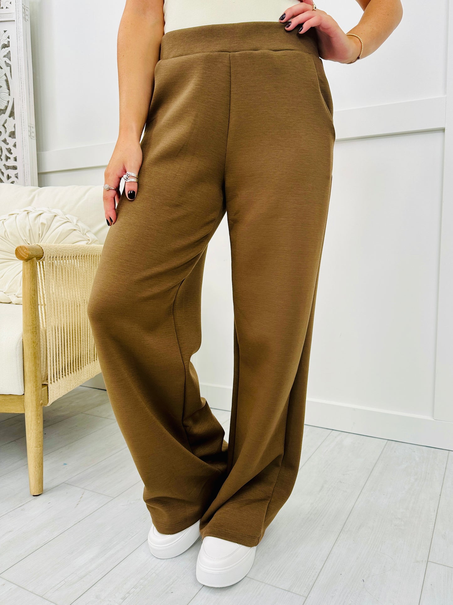 REG/CURVY On The Go Wide Leg Bottoms- Multiple Colors!