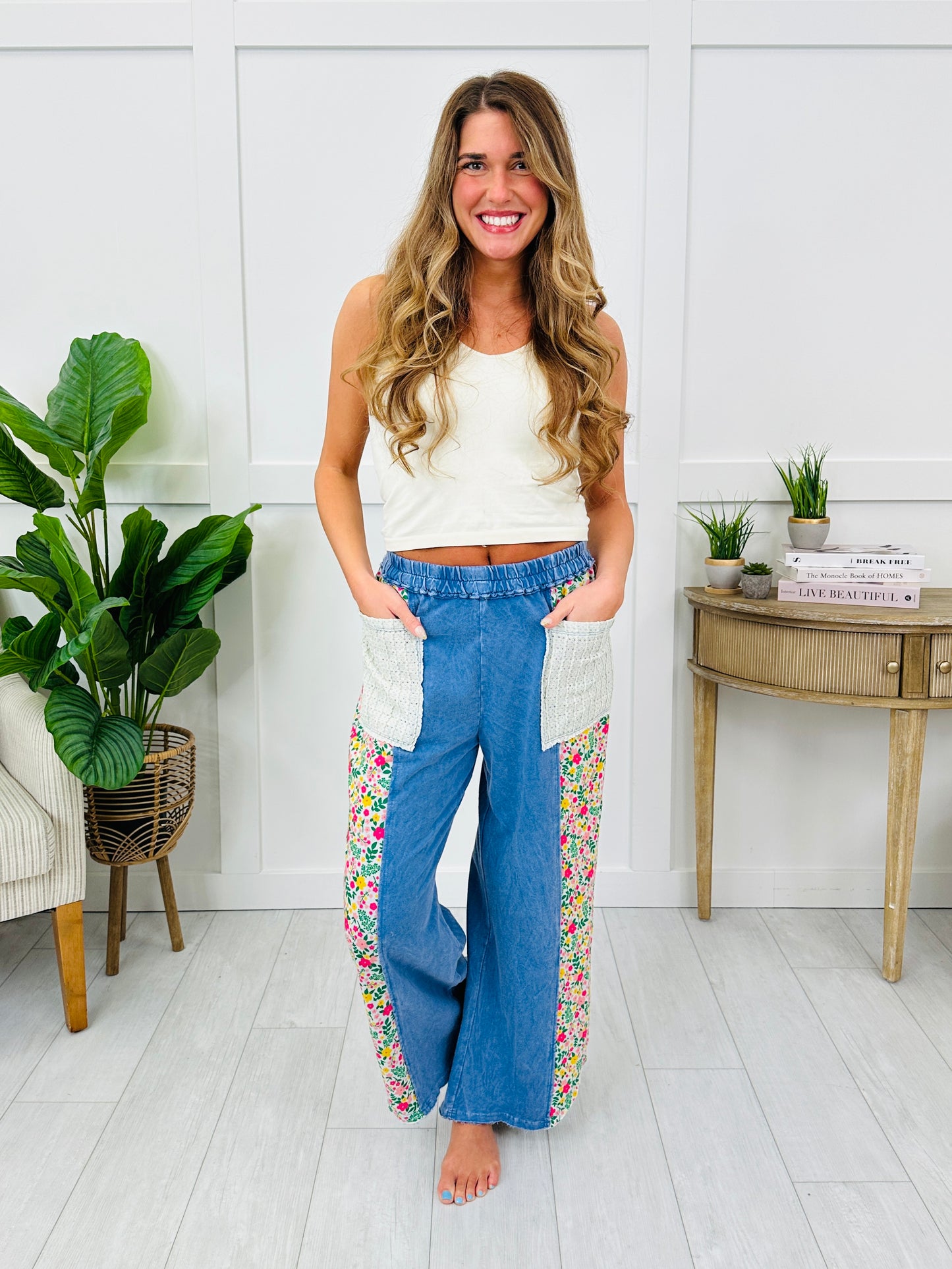 Floral Flow Bottoms in Multiple Colors