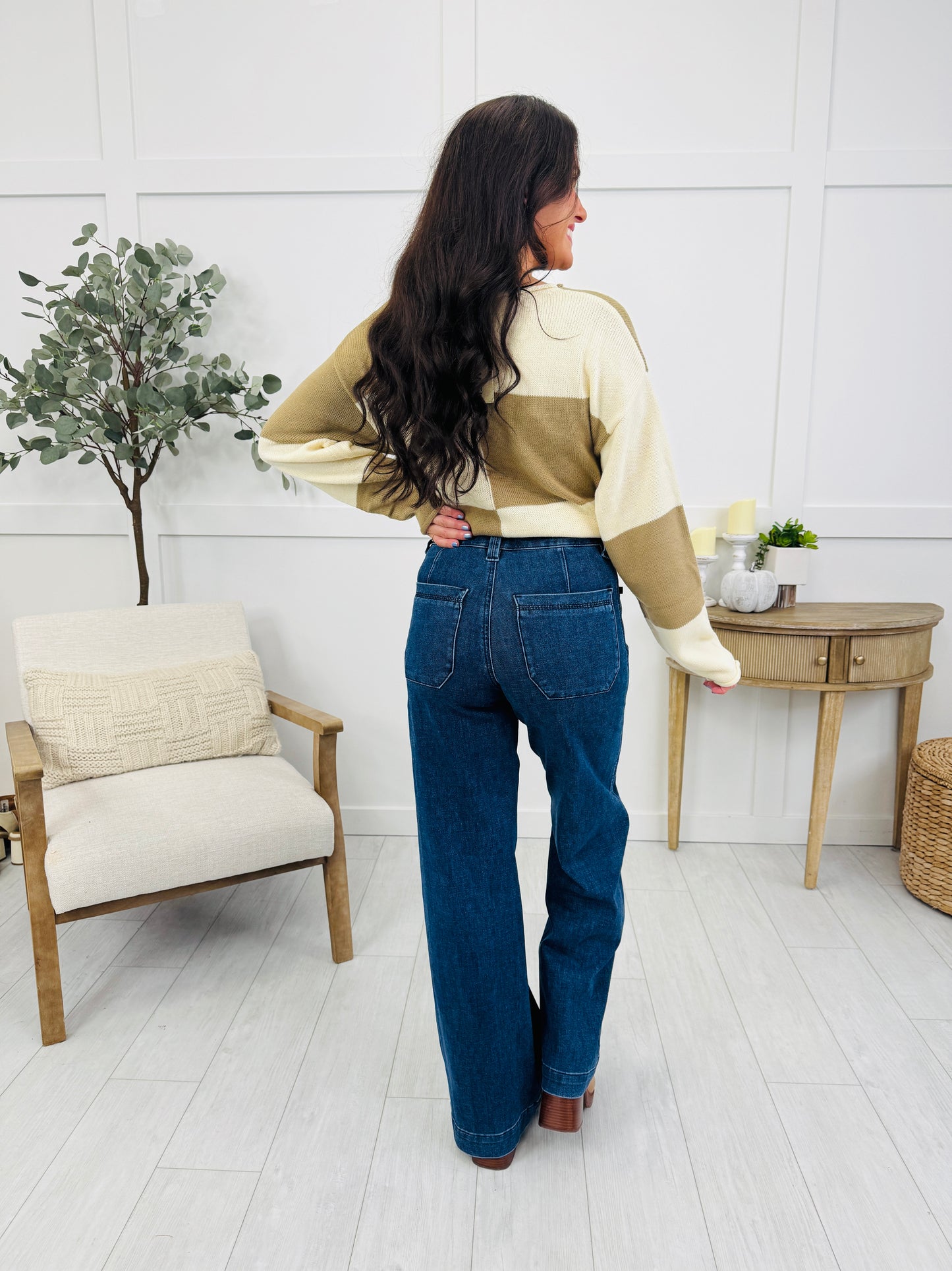 Judy Blue Effortless Elevation Retro Wide Leg Jeans