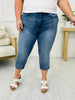 Restock! Judy Blue REG/CURVY Go Against The Grain Capri Jeans