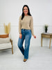 Go Into Detail Tummy Control Wide Leg Jeans