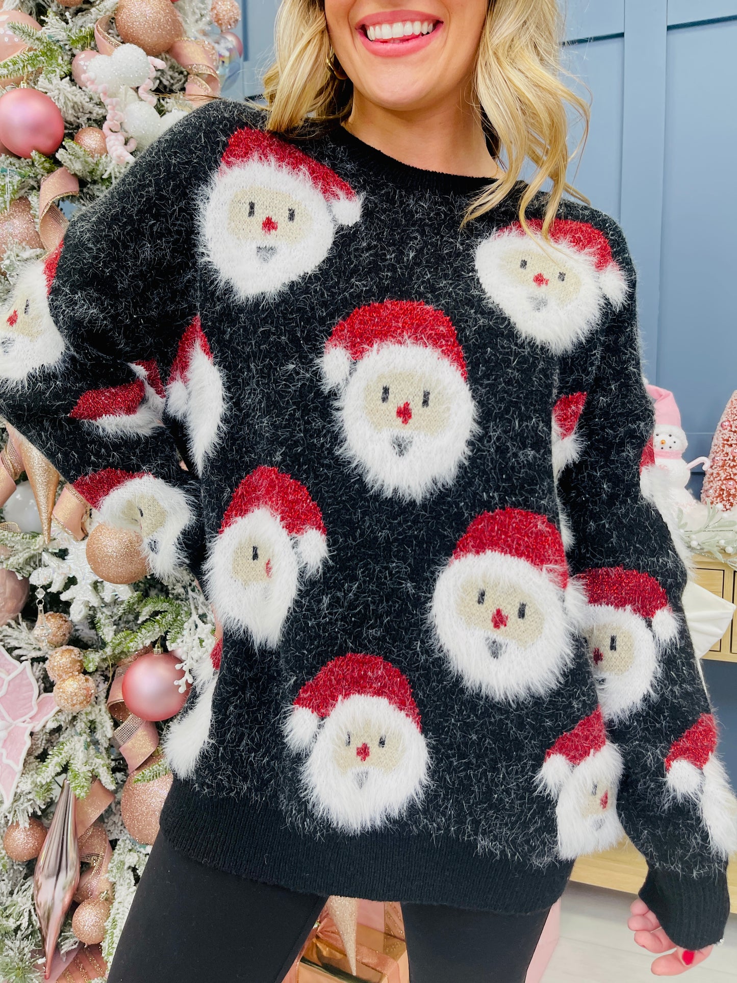 MOCO Exclusive Santa's Sleigh Sweater- Multiple Colors!