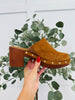Saddlewood Studded Clog In Tan