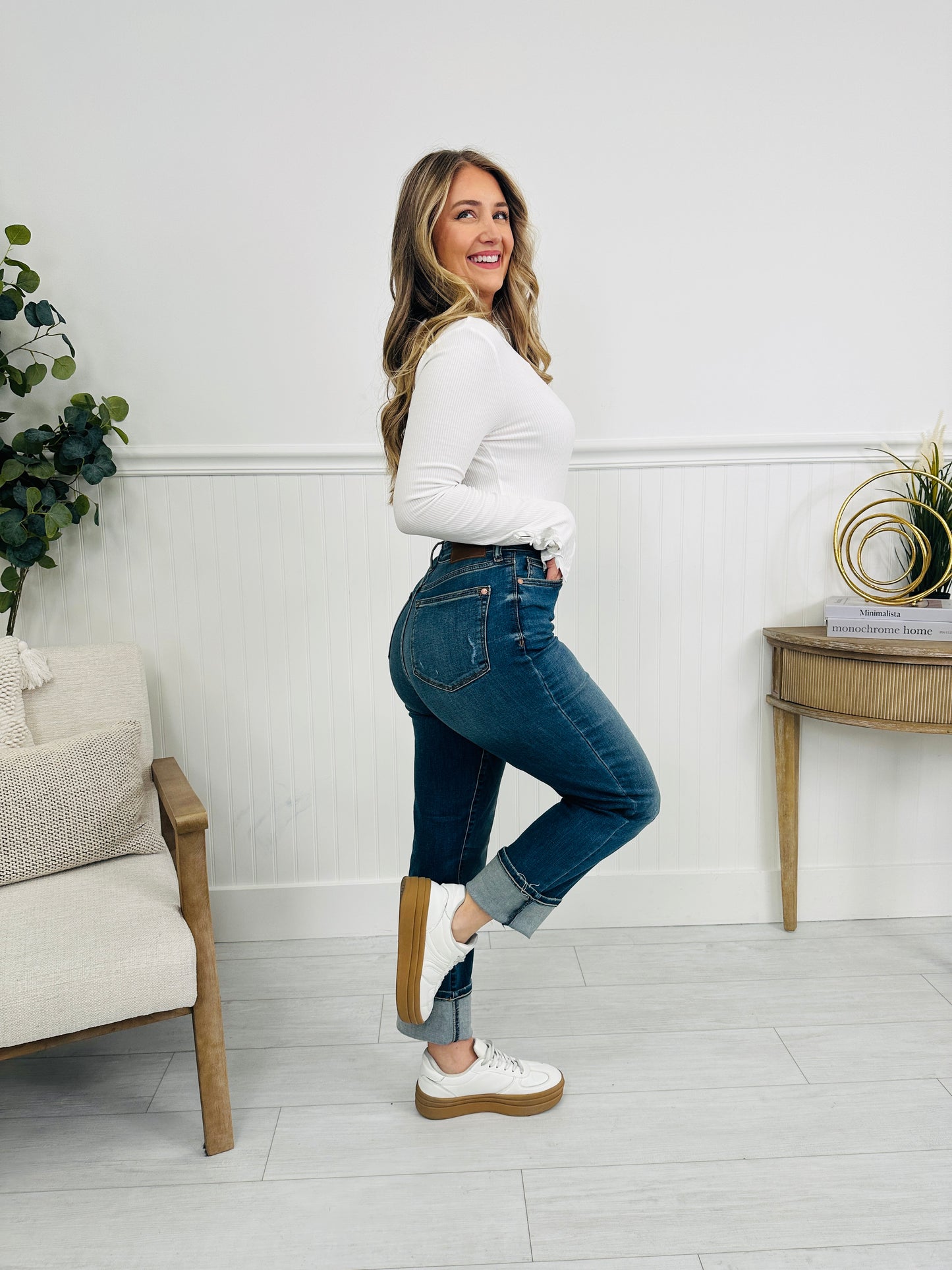 Judy Blue Switch It Up Straight Jeans