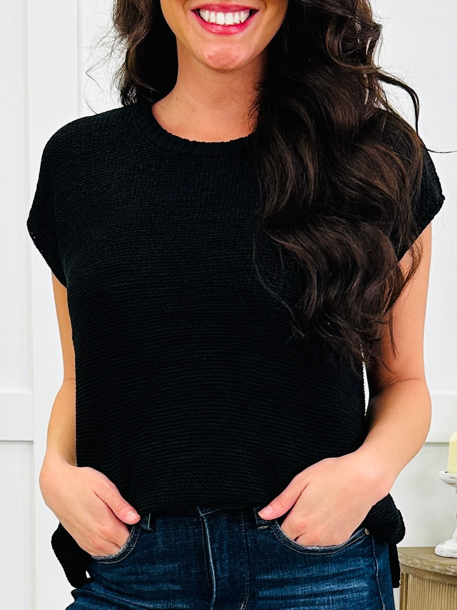 Going Places Knit Top In Multiple Colors