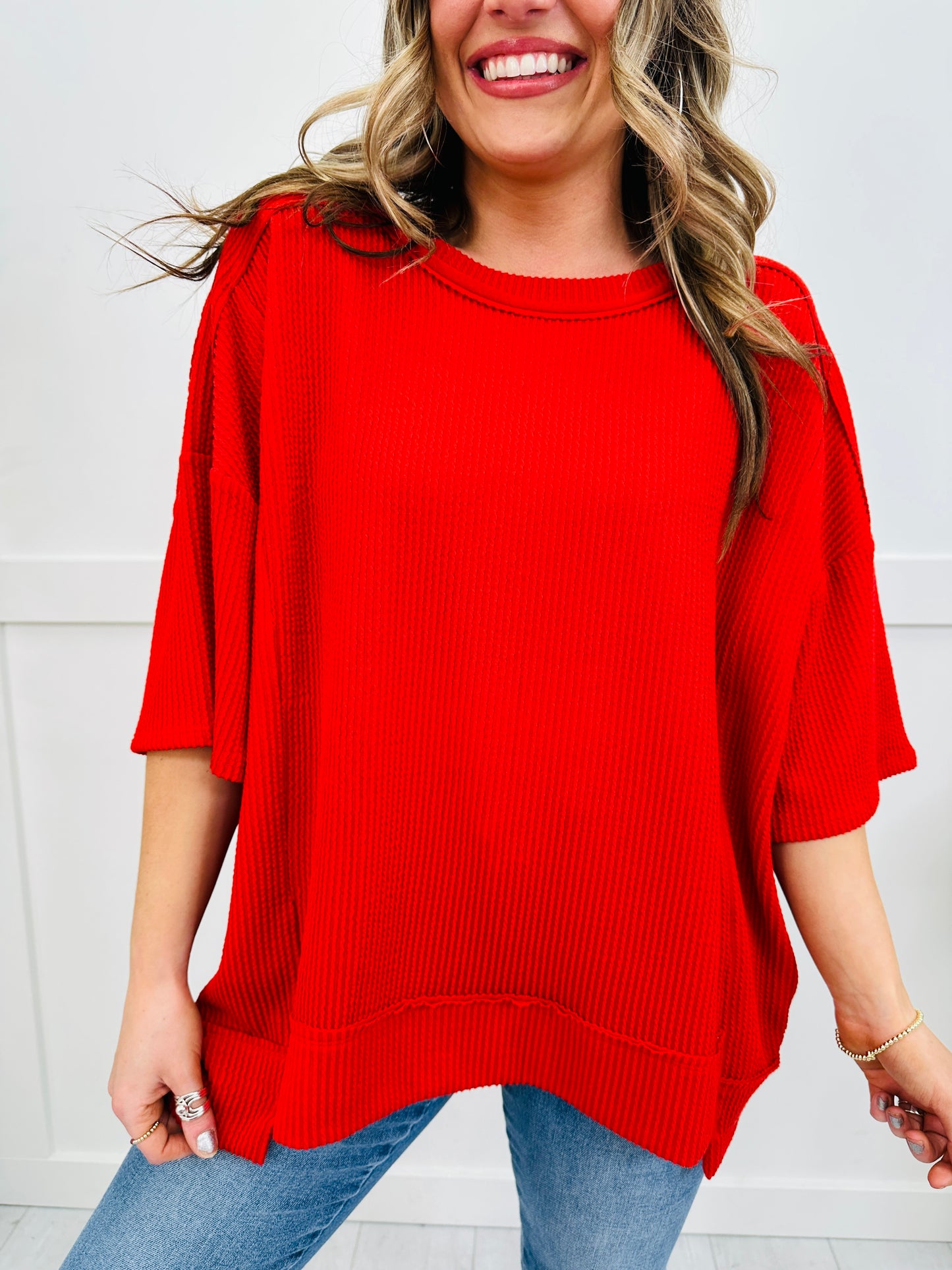 REG/CURVY Easy Living Pullover- Multiple Colors!