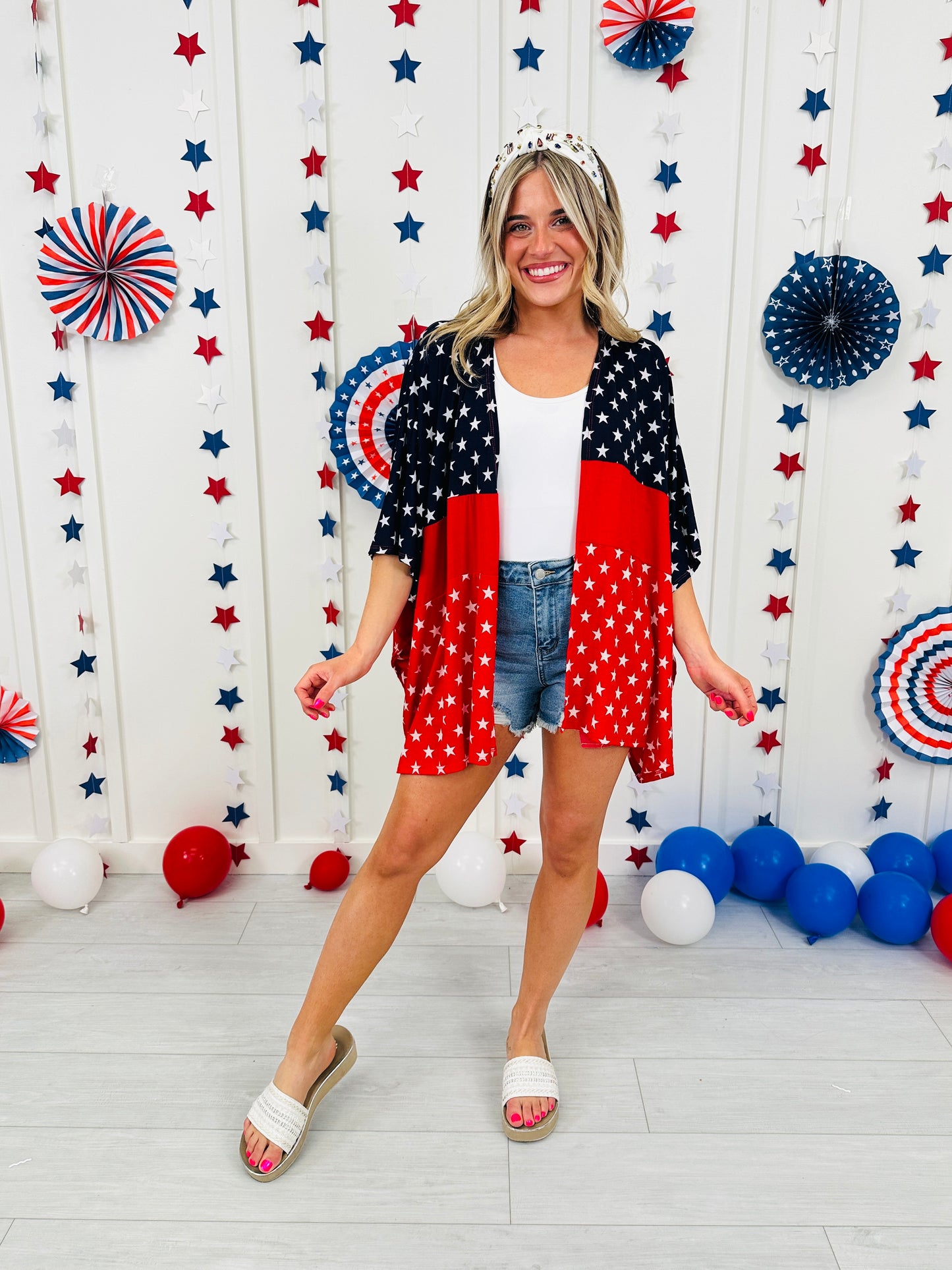 Sea To Shining Sea Cardigan