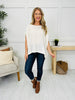 Delicate Drama Top in Cream