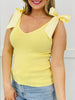 When We Shine Tank Top In Yellow