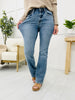 Judy Blue Head Over Boots Bootcut Jeans in Reg/Curvy