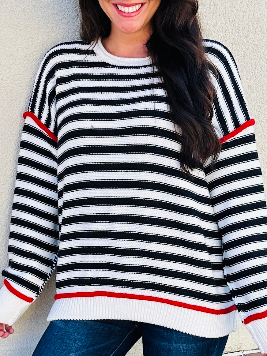 Line By Line Sweater