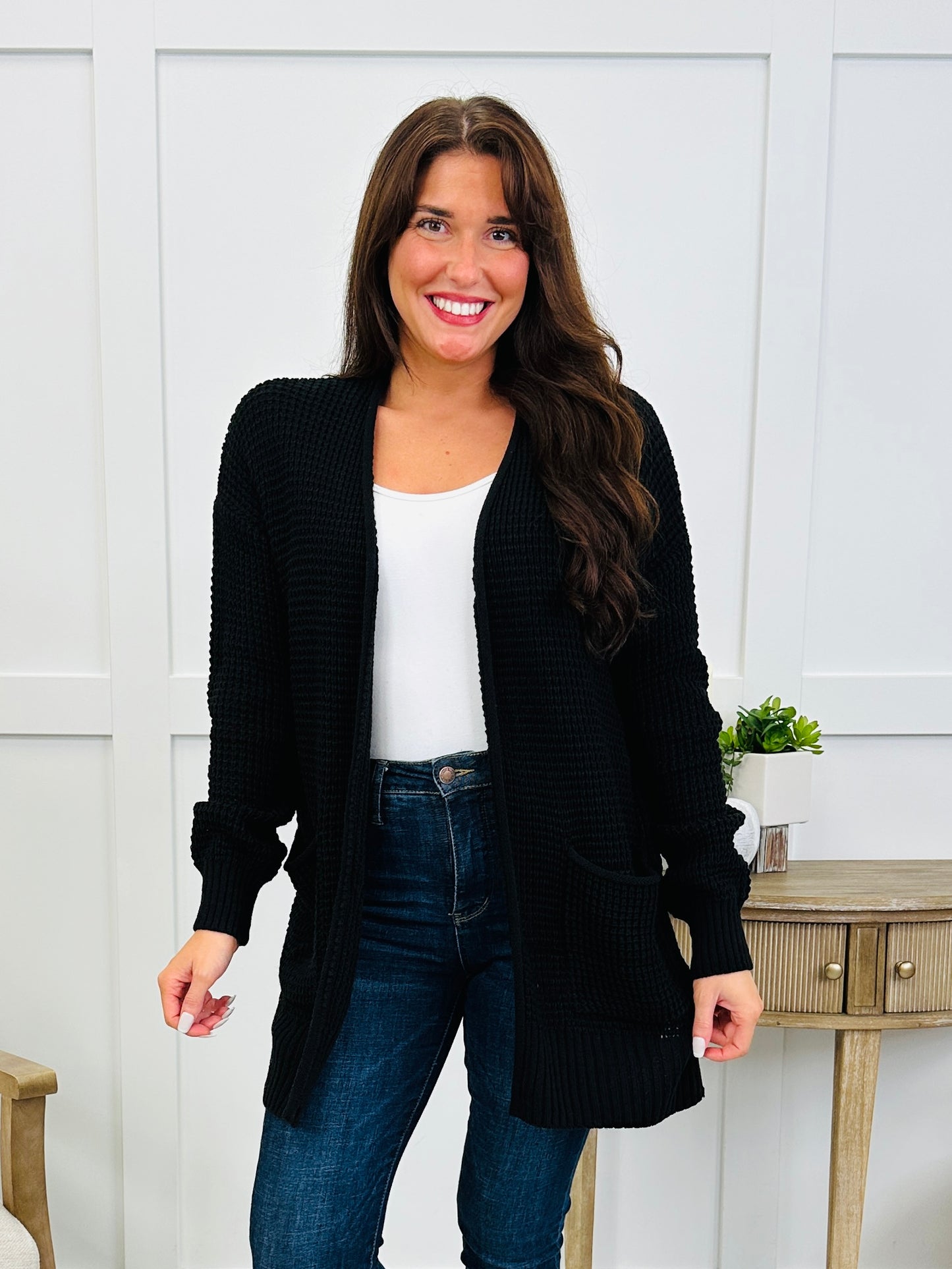 The Comfort Zone Cardigan In Multiple Colors