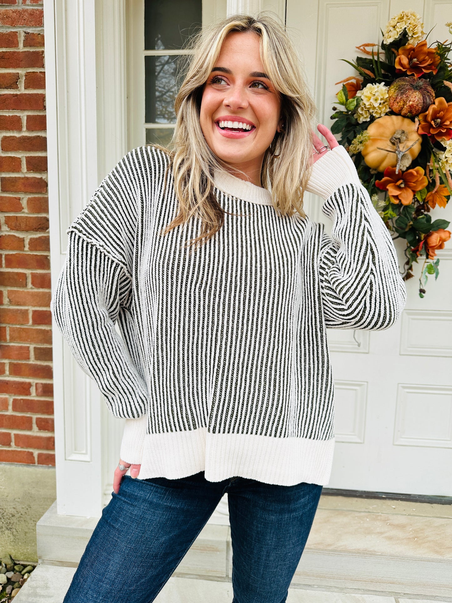 REG/CURVY Keep Me Cozy MOCO Exclusive Design Sweater- Multiple Colors!