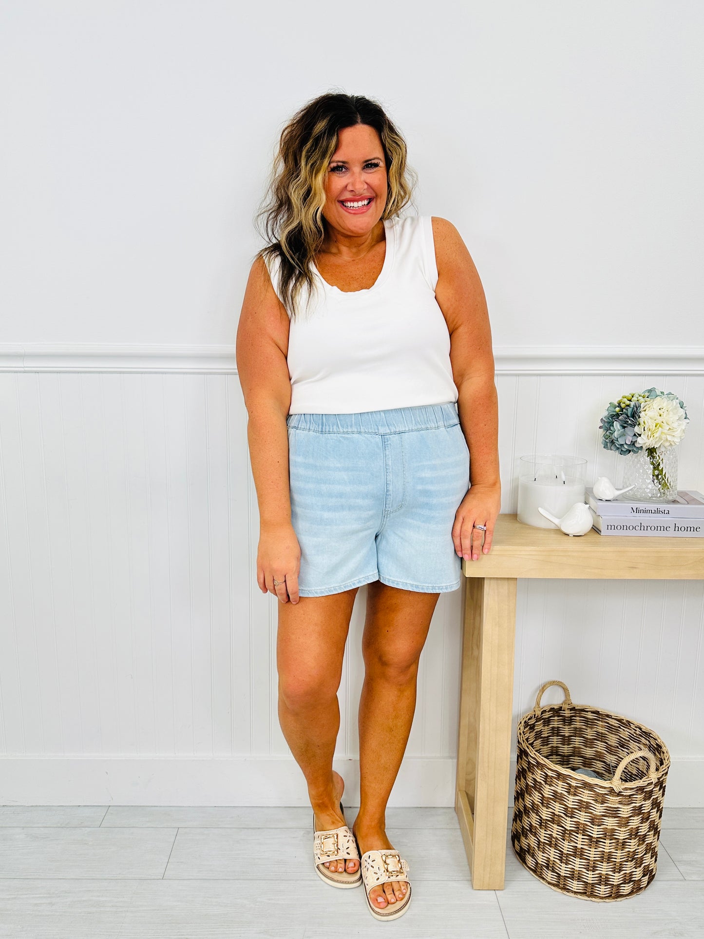 Judy Blue Pull It Together Boxer Shorts