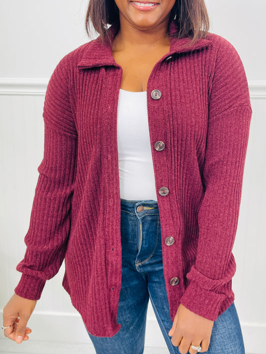 The Cabin Crush Shacket- Multiple Colors!