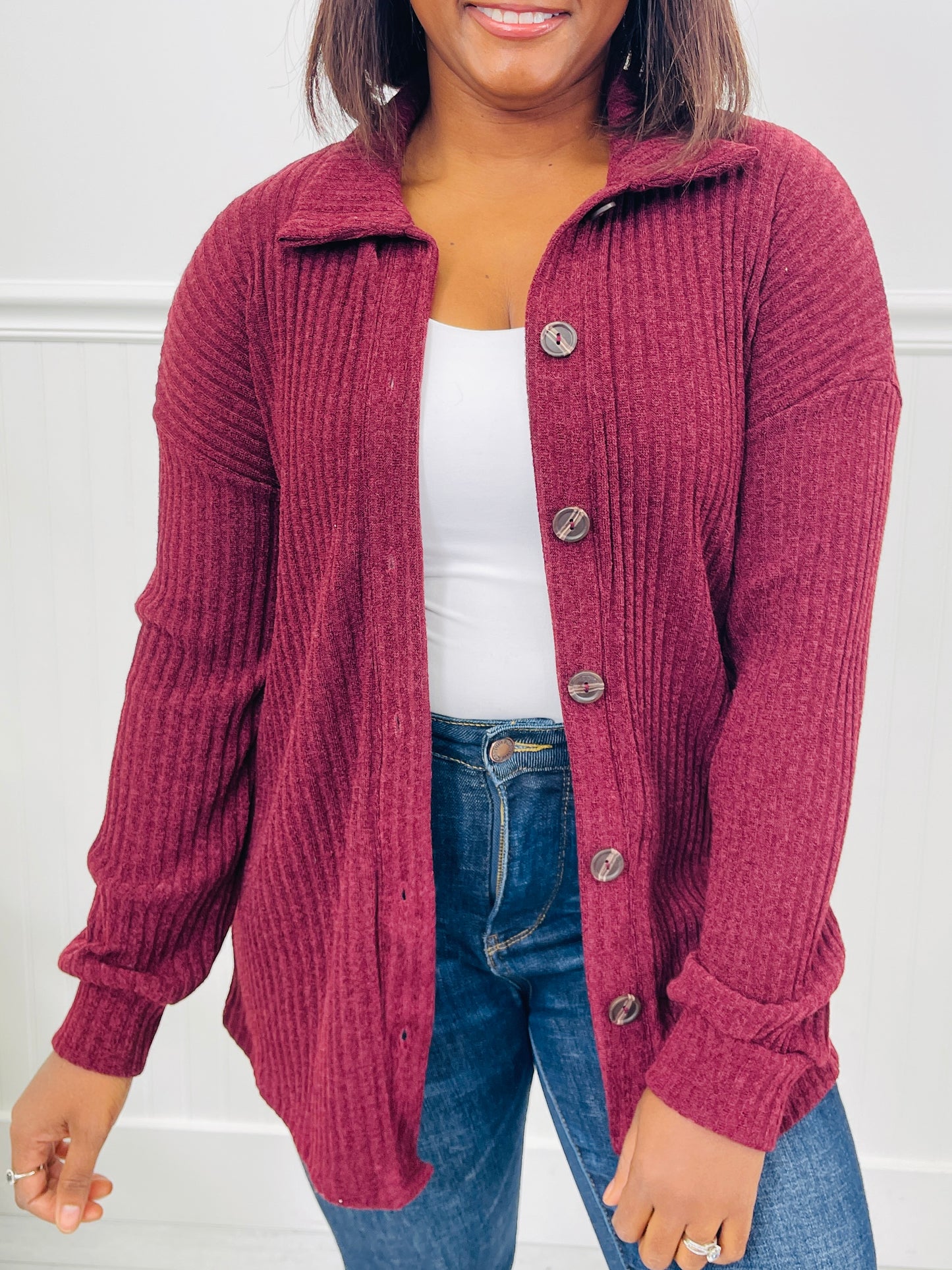 The Cabin Crush Shacket- Multiple Colors!