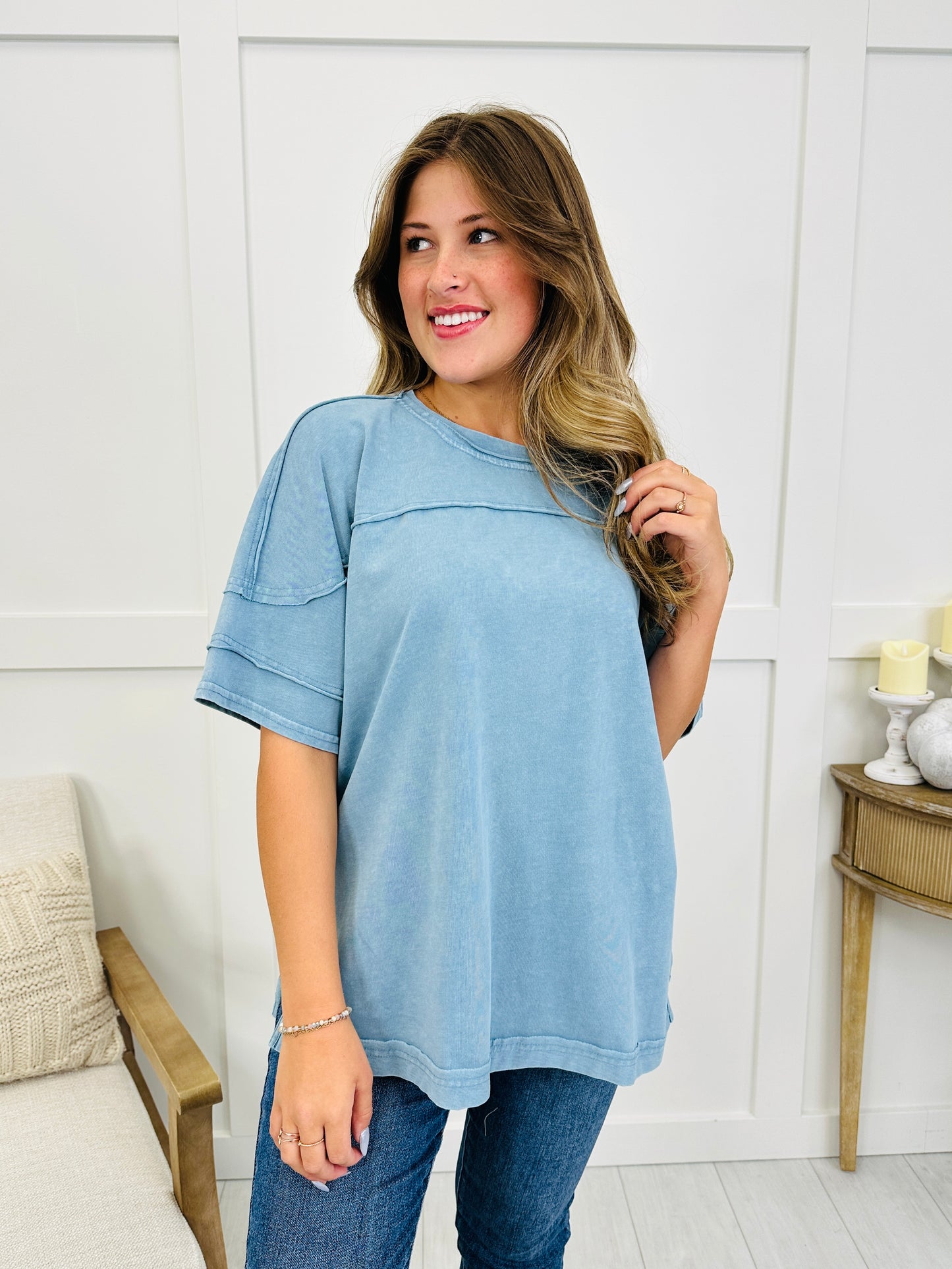 Weekend Wondering Top In Multiple Colors