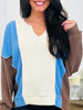 Cozy Canvas Top In Denim Blue