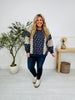 Blooming Beauty Pullover In Navy