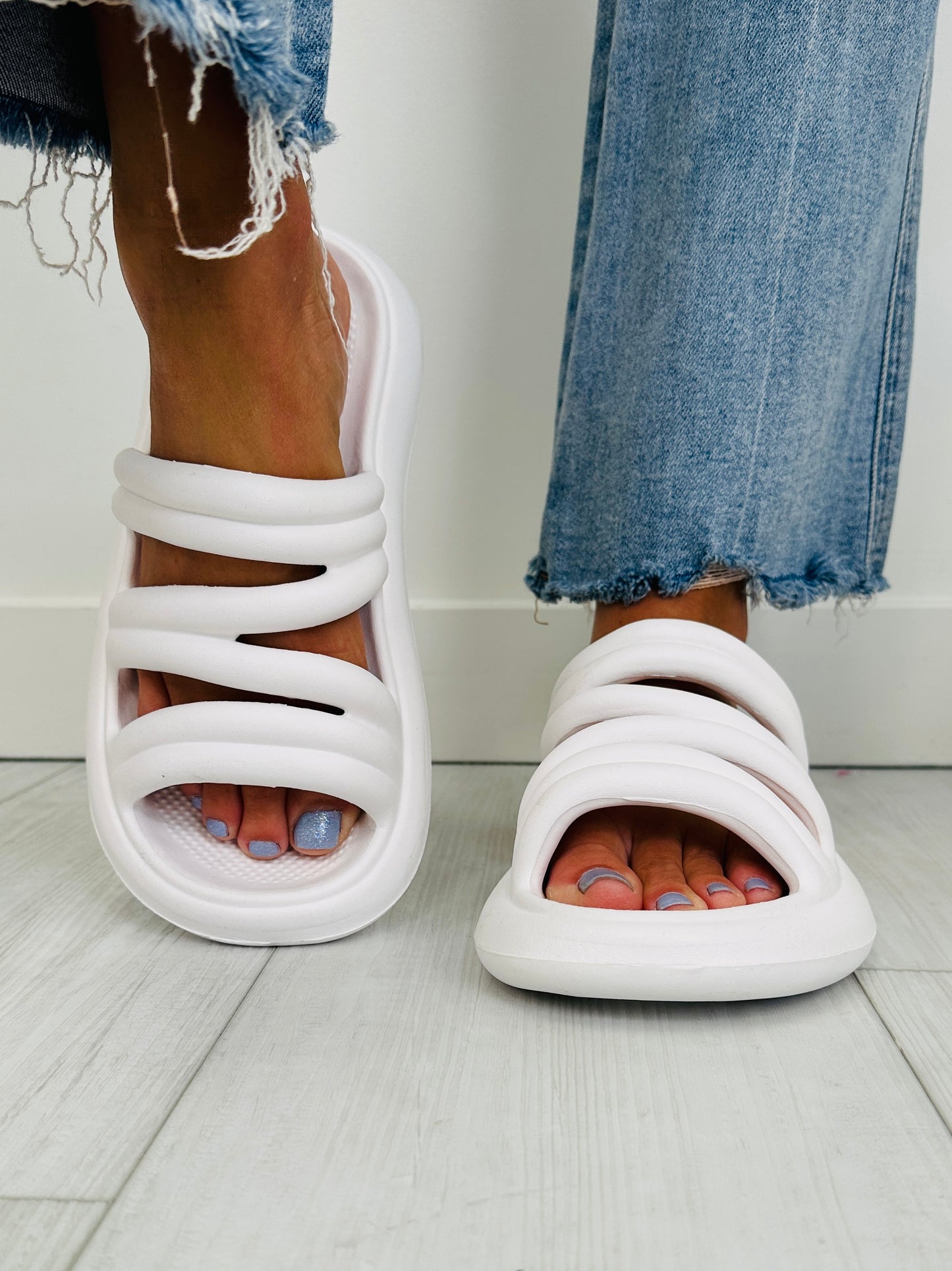 Clouded Rainbow Sandals In Multiple Colors