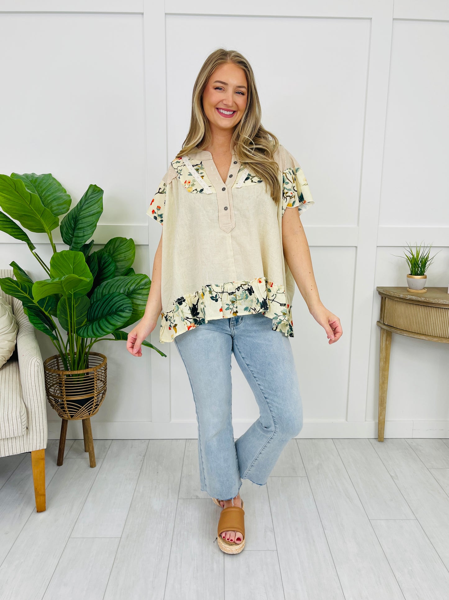 Comfort Craft Top in Almond Latte