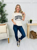 Coffee Weather Graphic Tee in Ivory