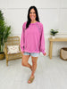 Lace Haven Pullover in Orchid