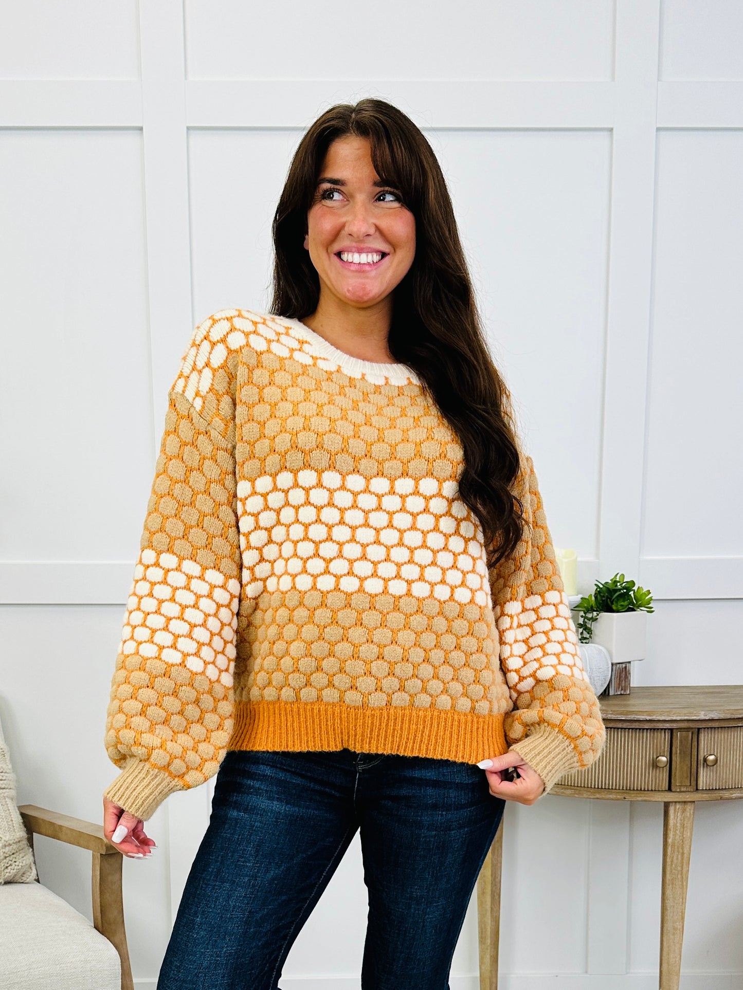 Honeycomb Sweater