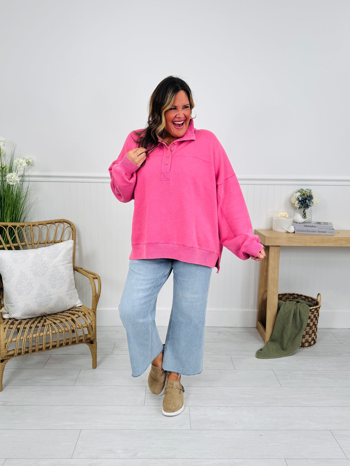 Living For Color Pullover in Three Colors