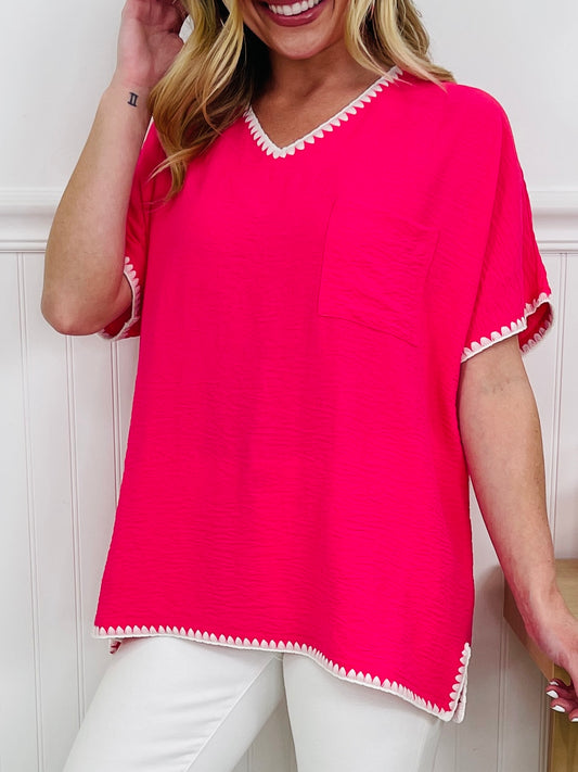 Whip Into Spring Top in Multiple Colors