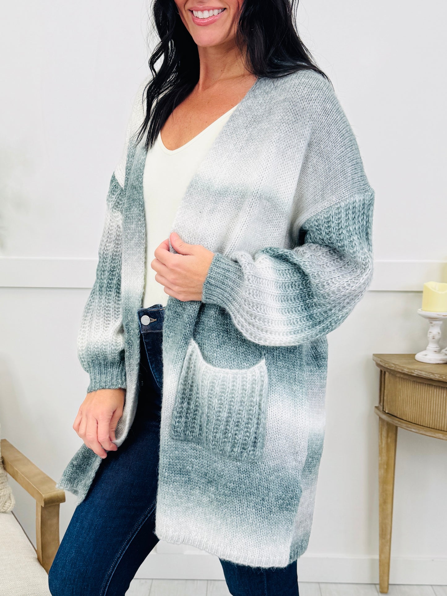 Grey Skies Cardigan