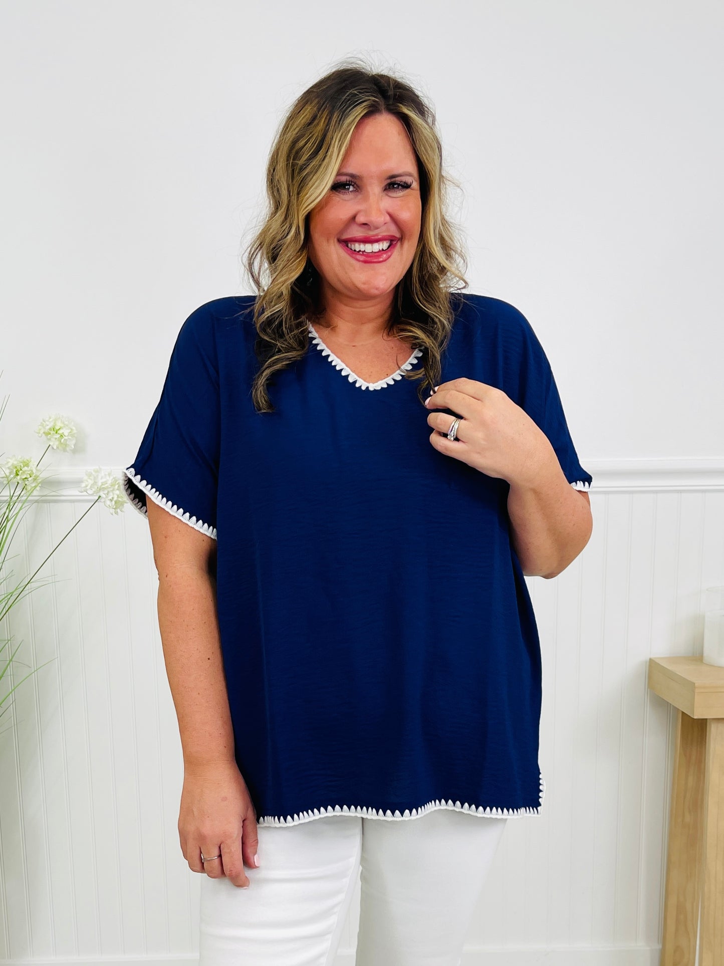 Whip Into Spring Top in Multiple Colors