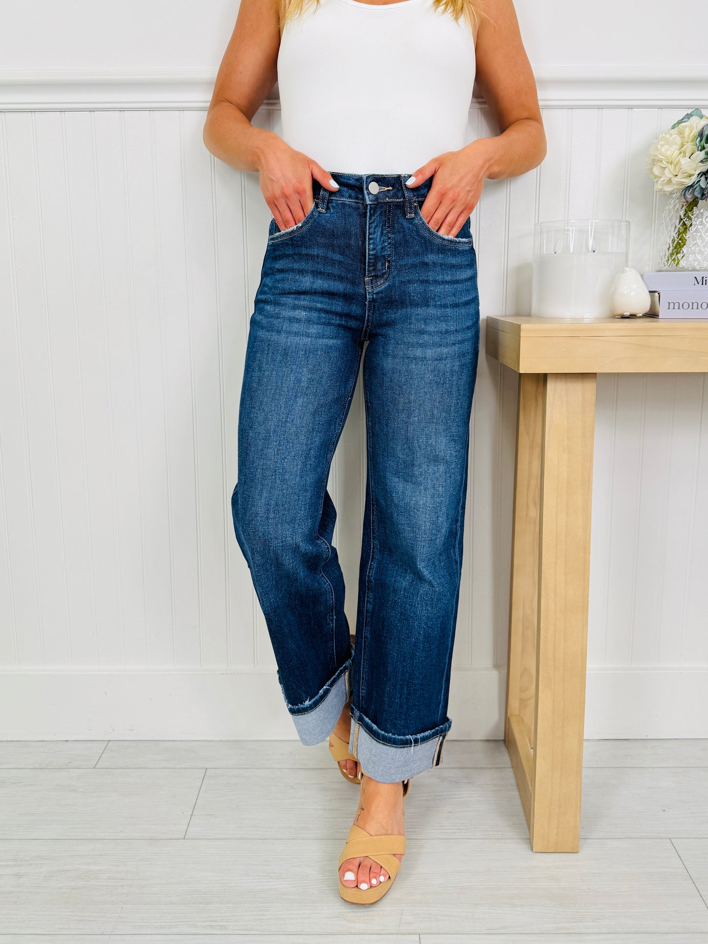 Crop Of The Season Tummy Control Straight Jeans