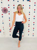 MOCO Exclusive Navy Capri Leggings