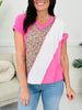 Floral Balance Top in Pink