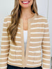 Harbor Breeze Cardigan in Sand