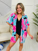 Multi Floral Print Swimsuit Cover Up