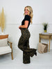 Judy Blue Walk On The Wild Side Retro Wide Leg Leopard Jeans