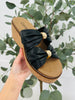 City Chic Wedges In Black