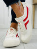 Metro Move Sneakers In Off White/Red