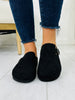 Buckle And Stroll Clogs In Black Suede